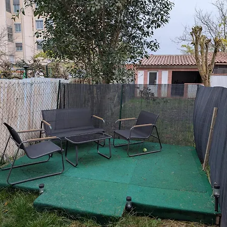 T2 Confort Avec Jardin Privatif Lejlighed *